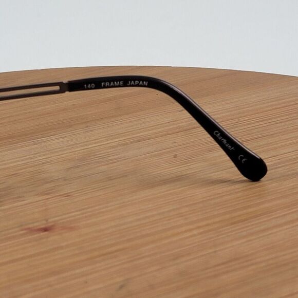 Charmant Eyeglasses Wire Rectangular Frames Only Japan 55[]16 140 EU7723 BR - Picture 3 of 9